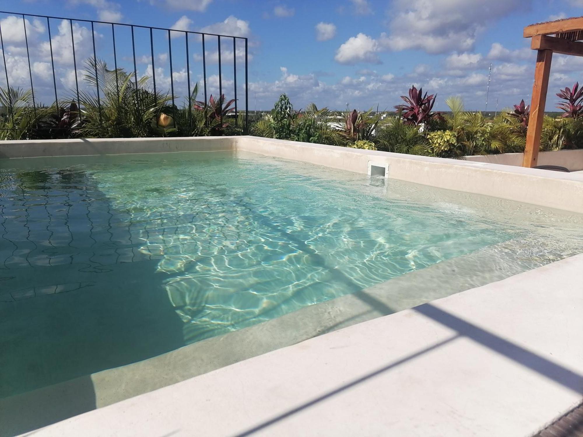 Appartement Bright & Centric With Rooftop Pool In Downtown Tulum